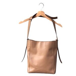 SFW Tan Leather Tote Bag